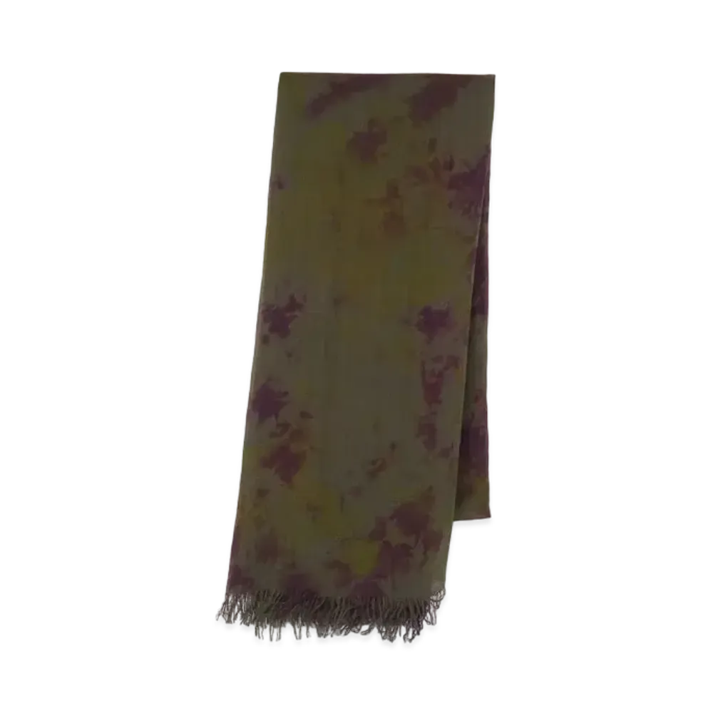 Yohji Yamamoto Y's MODAL SILK TIE DYED STOLE "Khaki"