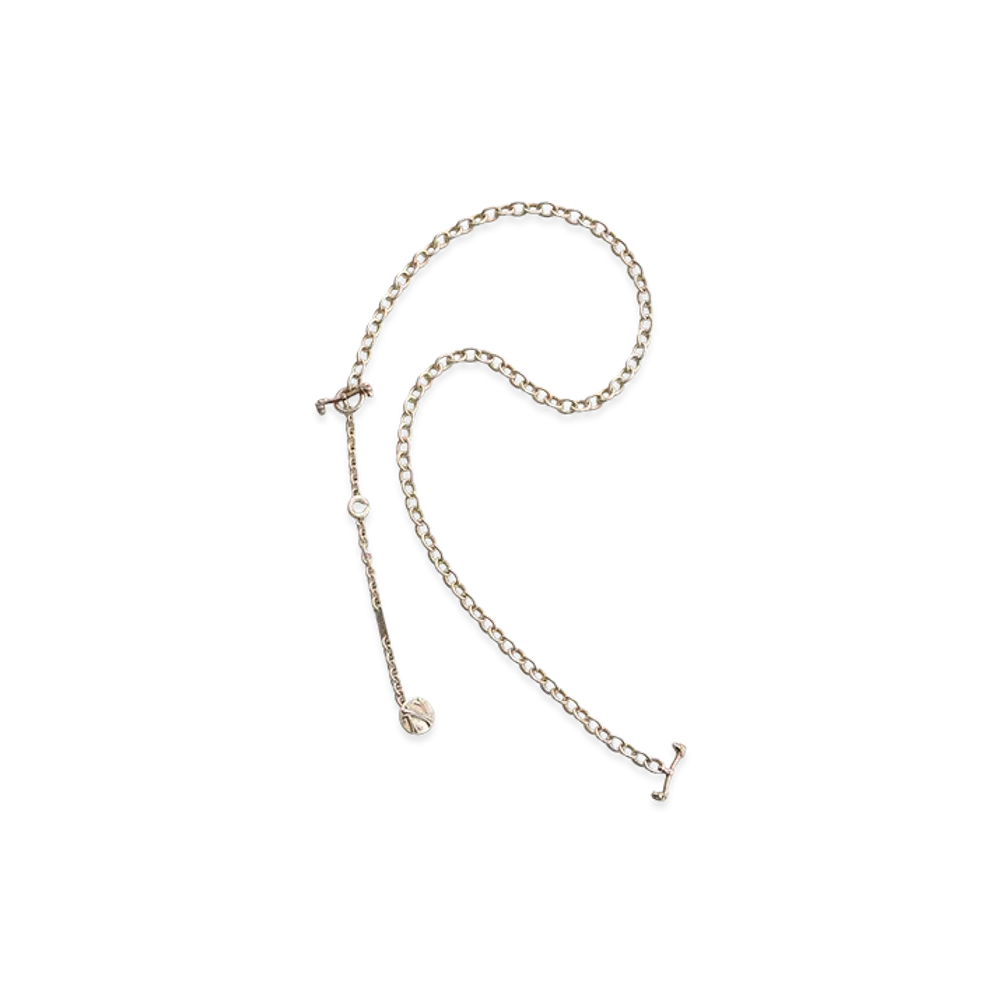 NICENESS W.Gibson Sterling Silver Wallet Chain-Bold Long "Silver"