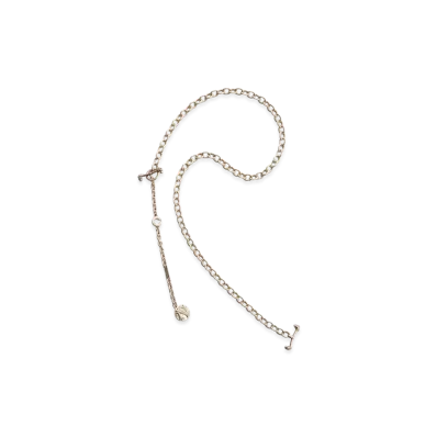 NICENESS W.Gibson Sterling Silver Wallet Chain-Bold Long "Silver"