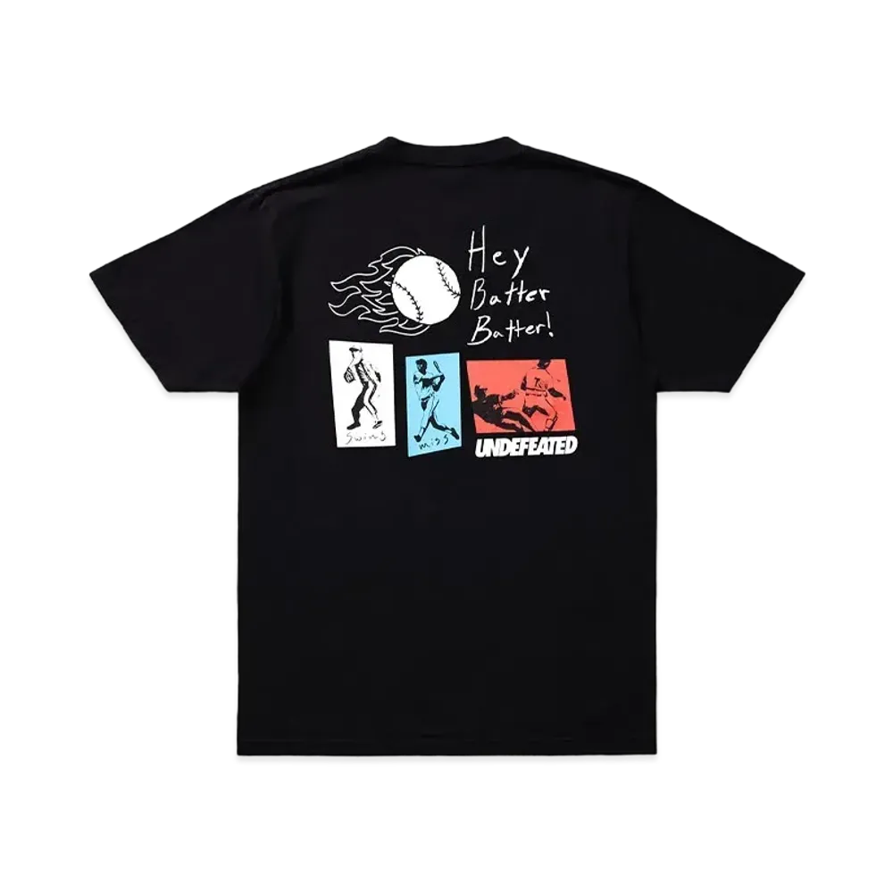 UNDEFEATED HEY BATTER S/S TEE - 80150 "Black"