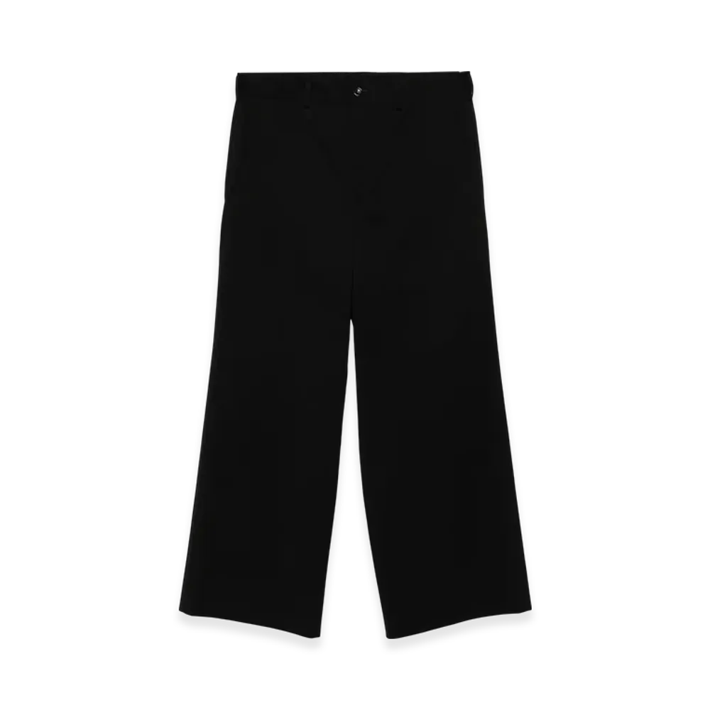BLACK COMME des GARCONS Twill Pants "Black"