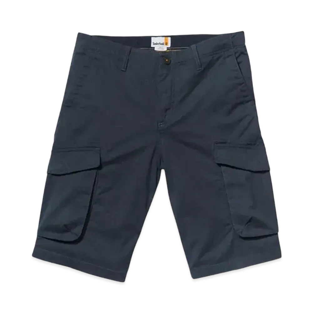 Timberland Men's Heritage Relax Twill Cargo Shorts "Dark Sapphire"