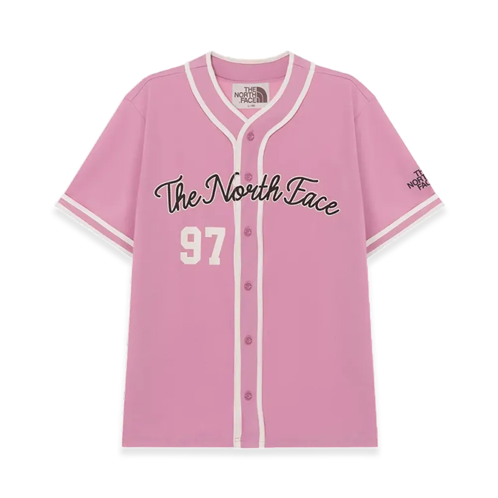 The North Face TNF Crew S/S Jersey Top - 25SS "Light Pink"