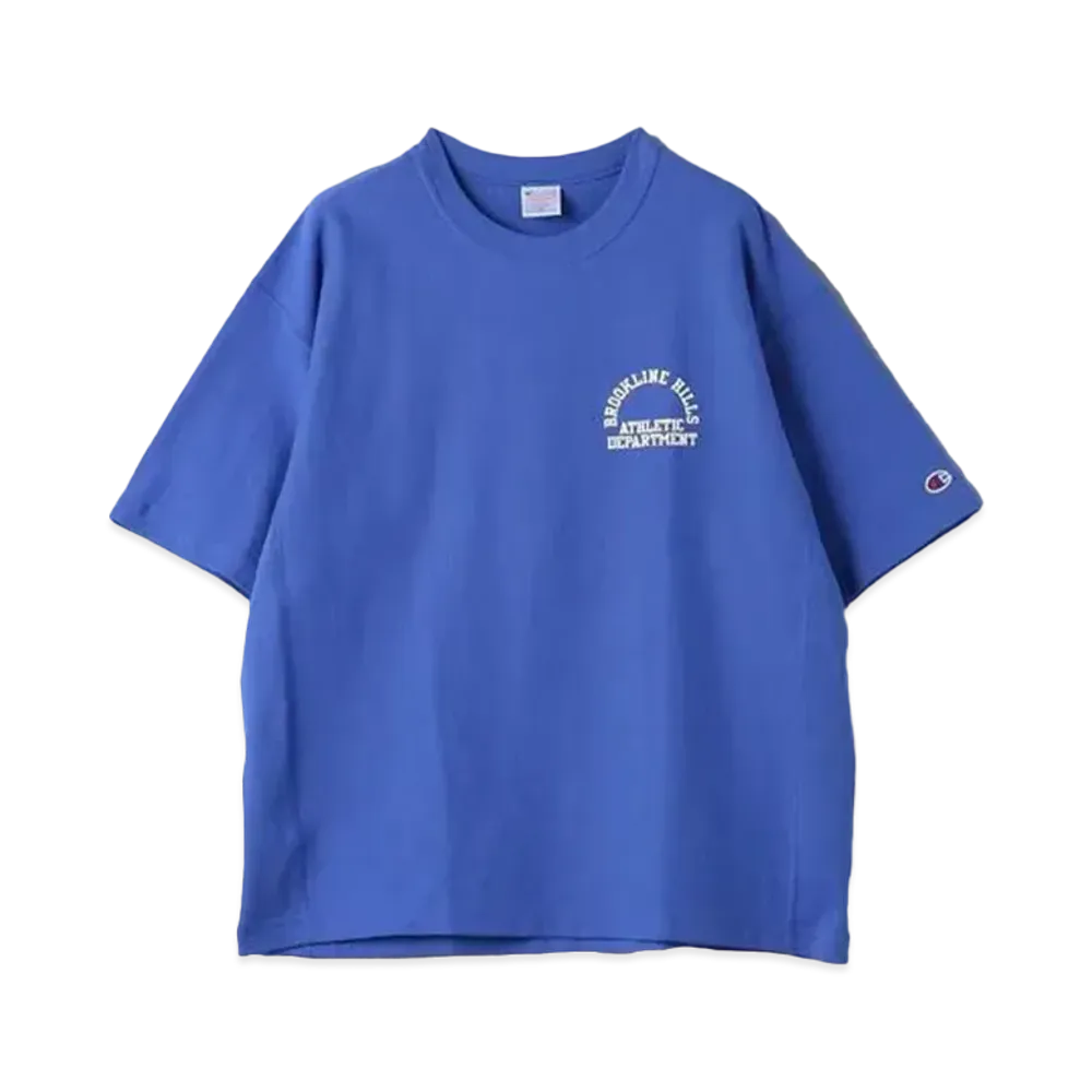 Champion x BEAUTY&YOUTH Reverse Weave Print T-Shirt "LT.Bule"