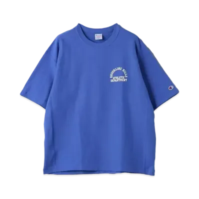 Champion x BEAUTY&YOUTH Reverse Weave Print T-Shirt "LT.Bule"