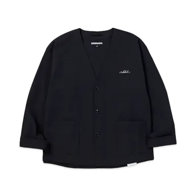 NEIGHBORHOOD No Collar Shirt LS "Black"