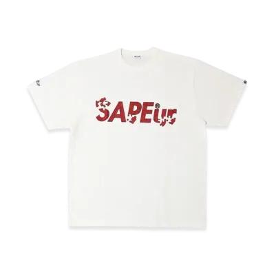 SAPEur Puzzle Logo S/S Tee "White"