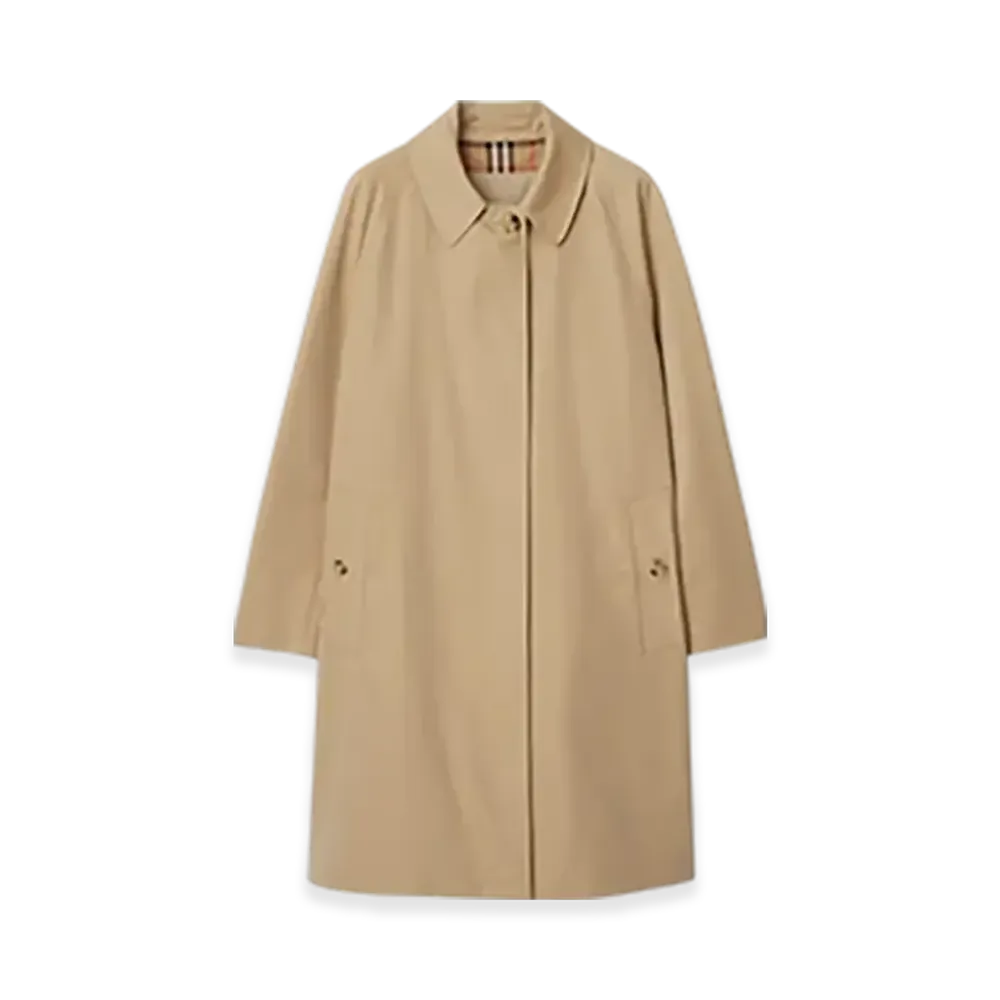 Burberry Mid-length Camden Heritage Car Coat "Honey"