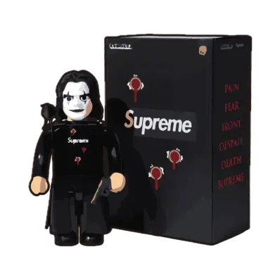 Supreme x The Crow KUBRICK 1000% "Black"