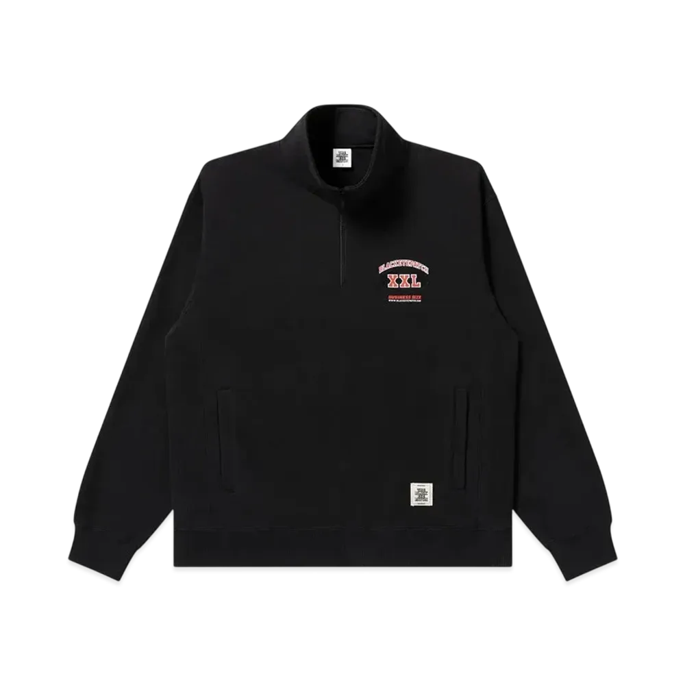 BlackEyePatch Business Size Half Zip Sweat "Black"