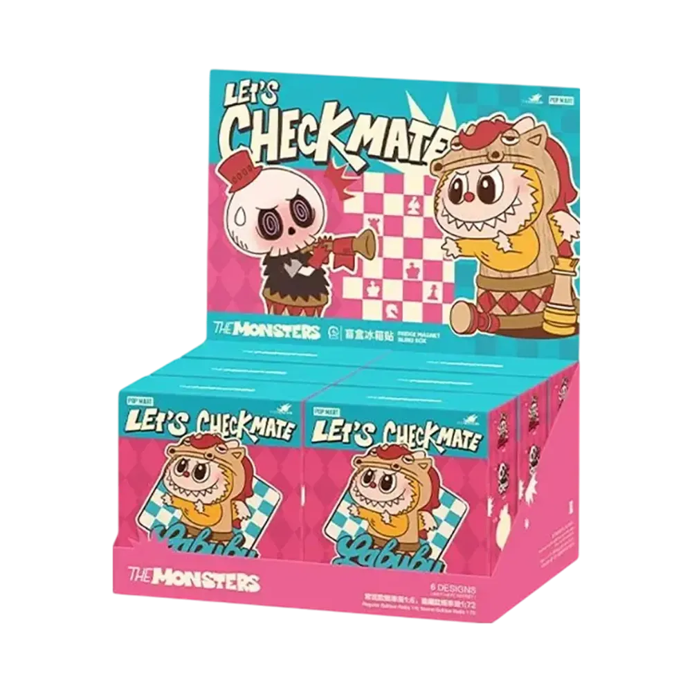 POP MART THE MONSTERS (LABUBU) Let's Checkmate Series Magnet [Assortment Box]