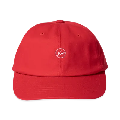 FRGMTMINI Mini Logo 6 Panel Cap "Red"