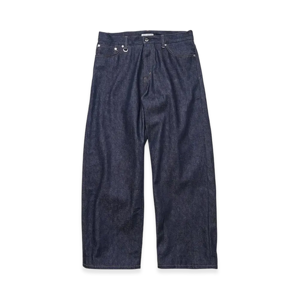 uniform experiment Rigid Denim Wide-Fit Jeans "Indigo"