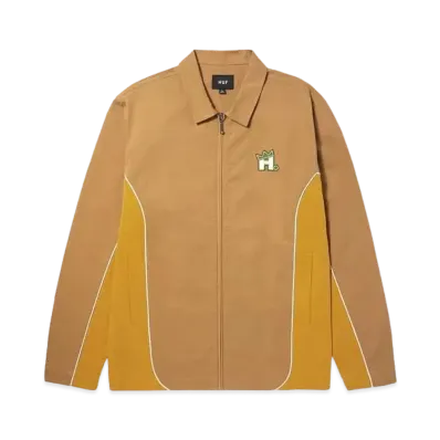 HUF Spring 24 Norton Shacket "Dijon"