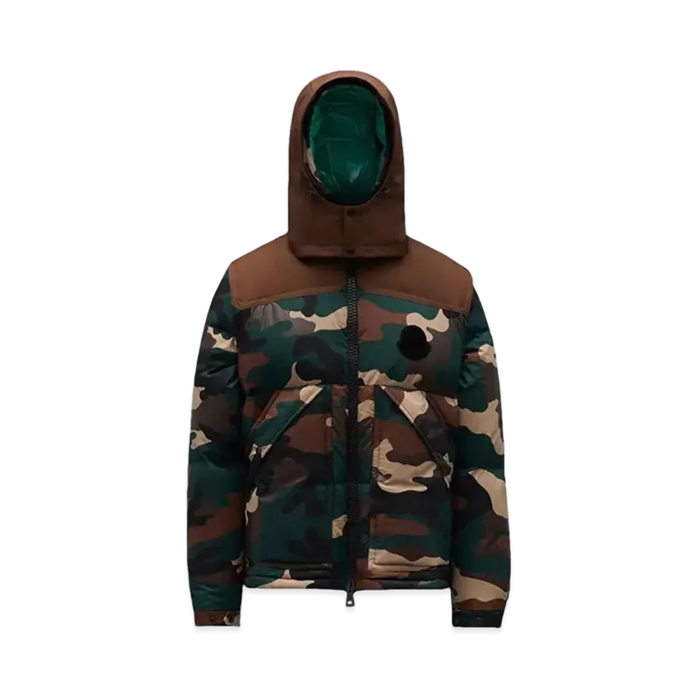 MONCLER CAVET GIUBBOTTO Down Jacket Vest "Camo"