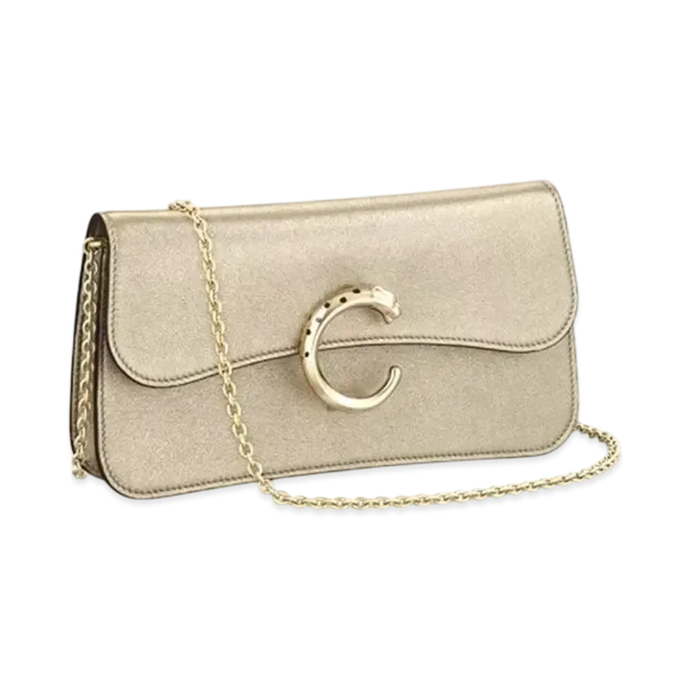 Cartier Chain Bag Mini, Panthere de Cartier "Gold/Black"