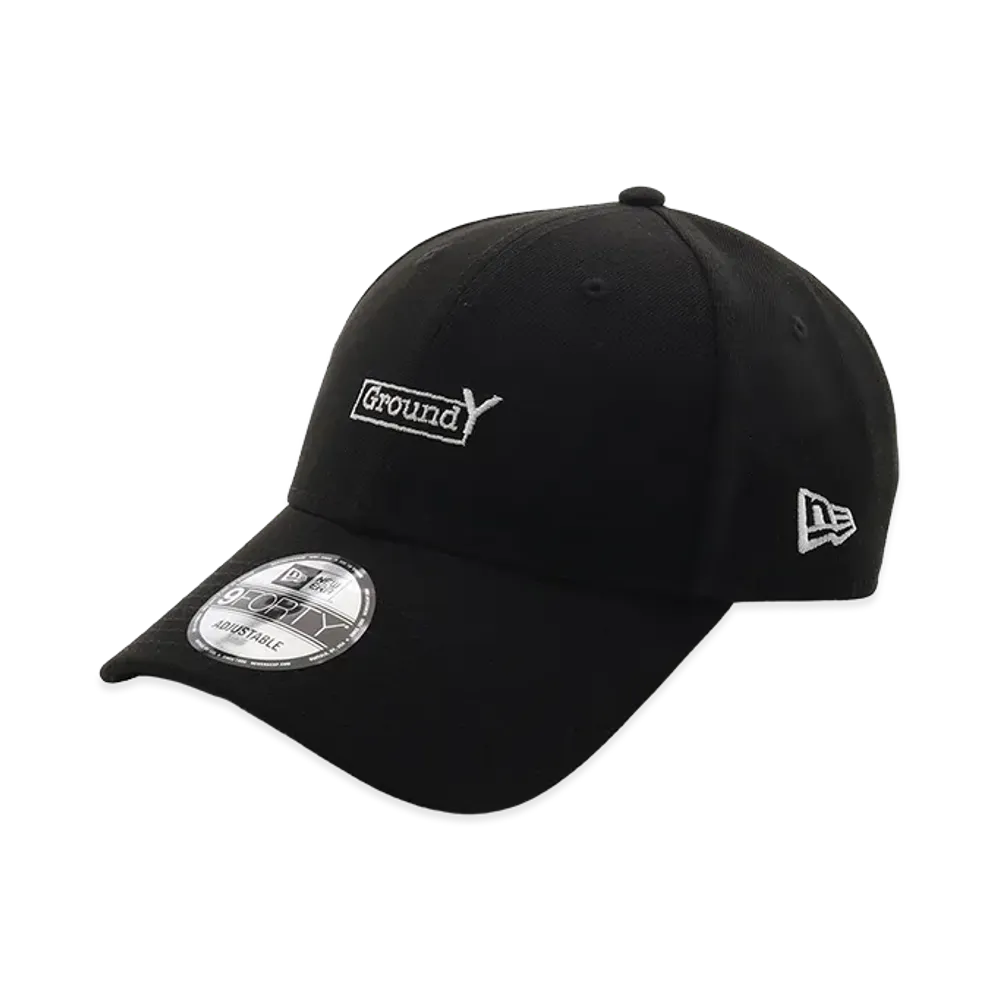Ground Y x NEW ERA Women's Box Logo Cap "Black"