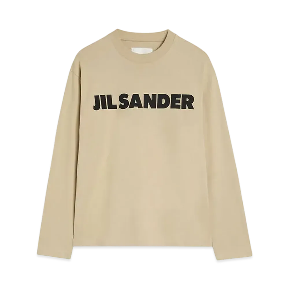 Jil Sander Women's Logo T-Shirt "Dark Sand"