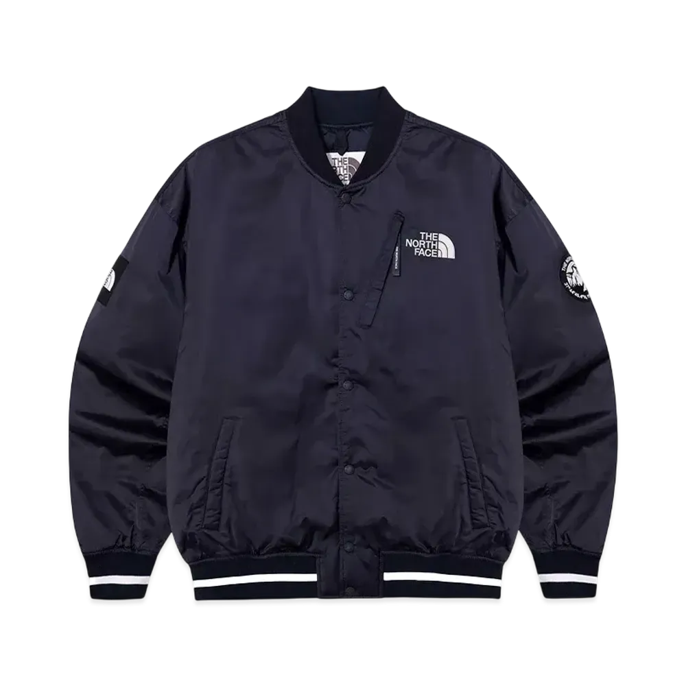 The North Face Player Varsity Jacket "Navy"
