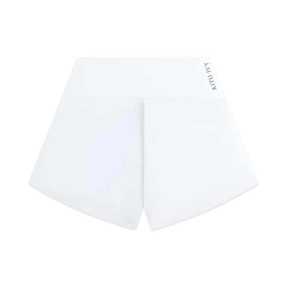 Kith Ivy For Wilson Women's Lined Split Court Short "White"
