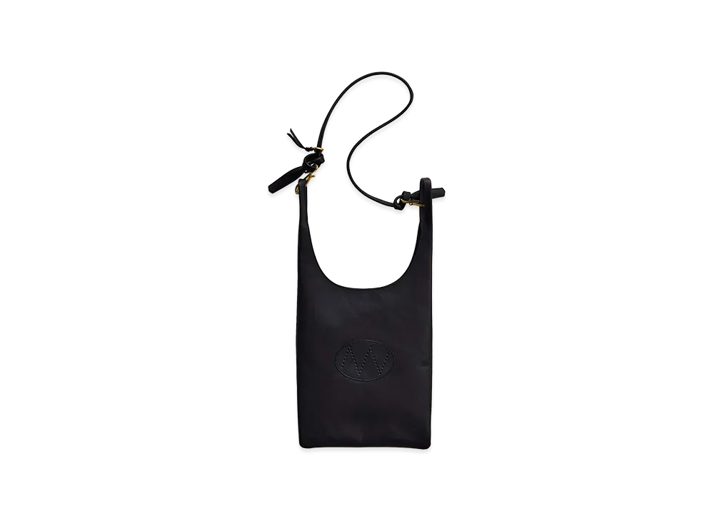 NICENESS N.Lowe Steerhide Shoulder Bag "Black"