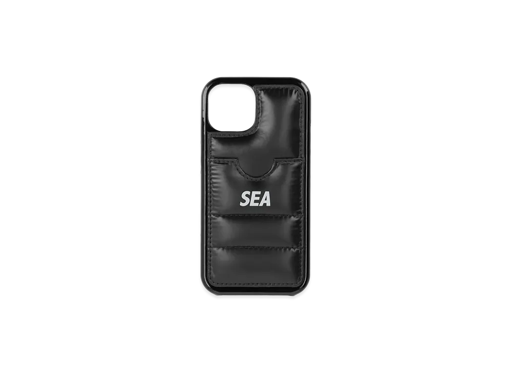 WIND AND SEA Sea Puffer iPhone16e Case "Black"