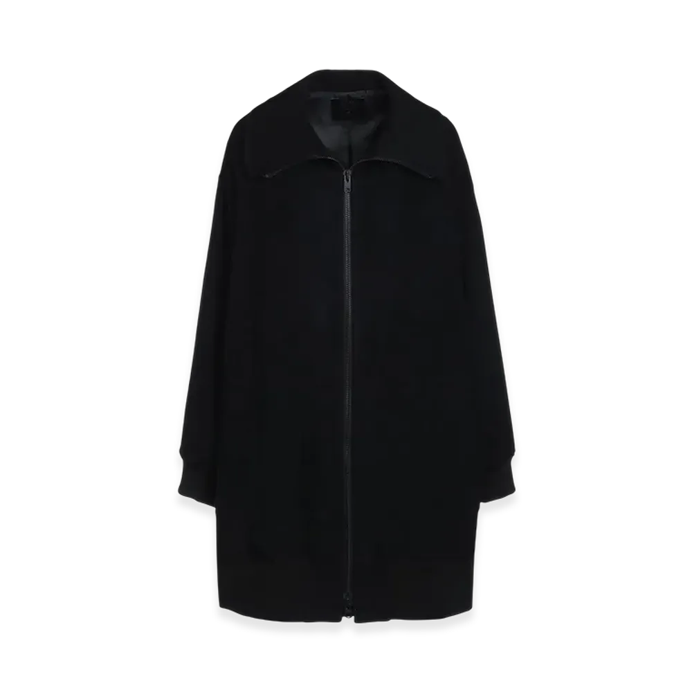 S'YTE Eco Wool Beaver Oversized Long Truck Top "Black"