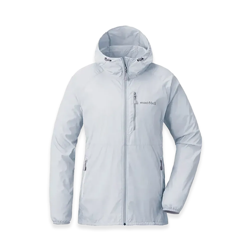 mont-bell Women's US Wind Blast Parka "Light Blue"