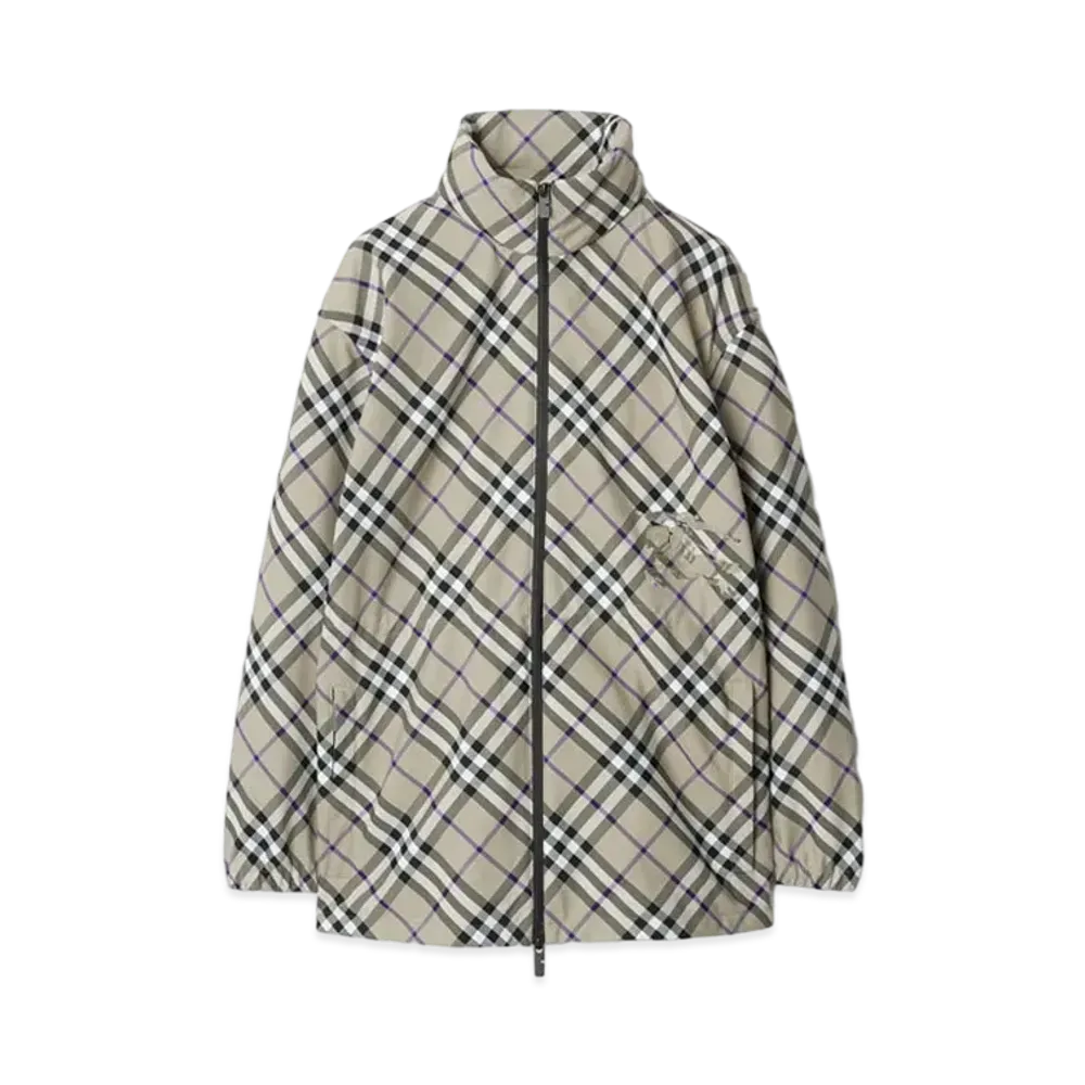 Burberry Check Jacket "Lichen"