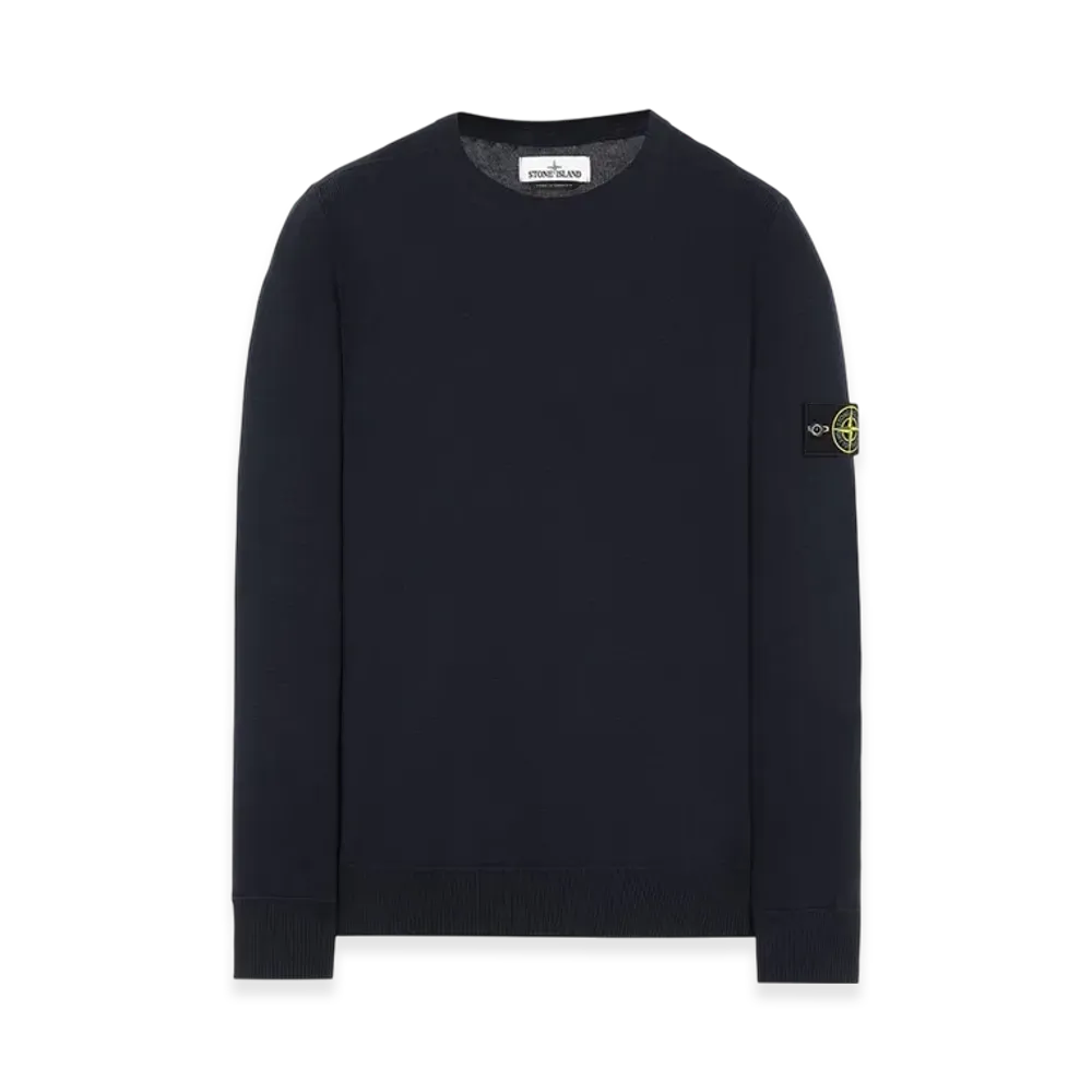 Stone Island 504B2 Crewneck Knit - 21SS "Navy Blue"