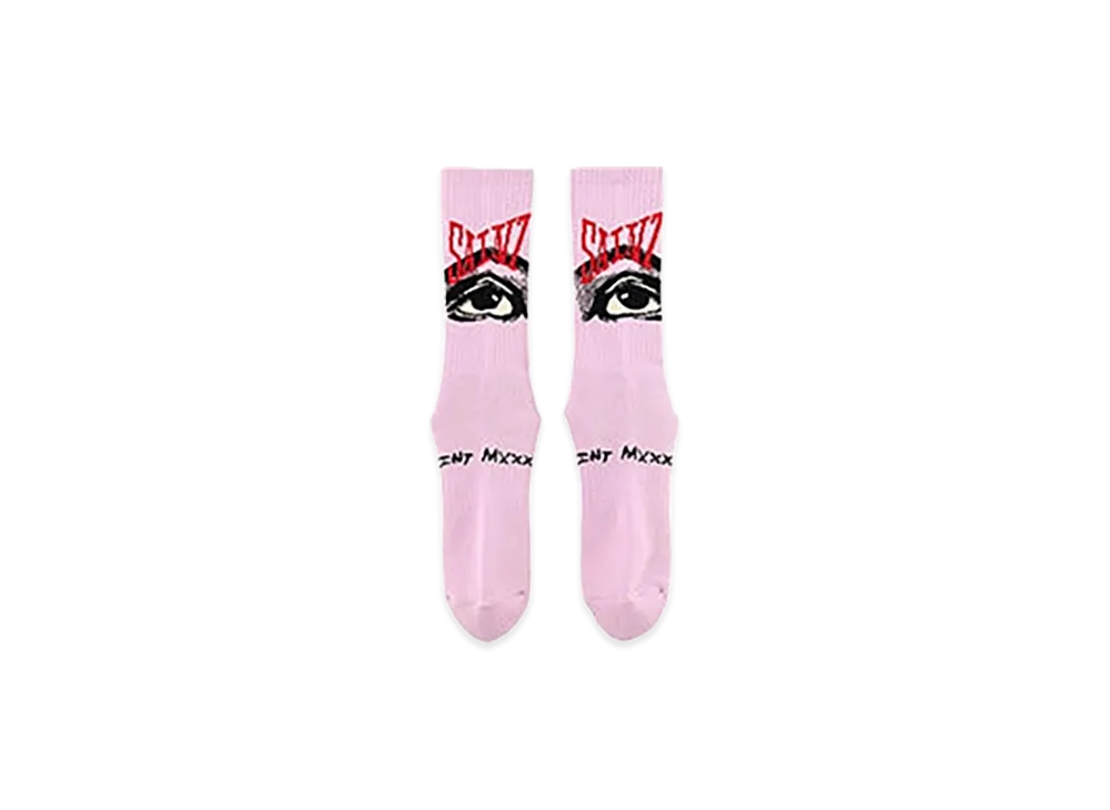 SAINT Mxxxxxx Socks/Eye "Lavender"