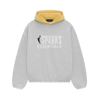 FEAR OF GOD ESSENTIALS x NBA Sparks Hoodie "Light Heather"