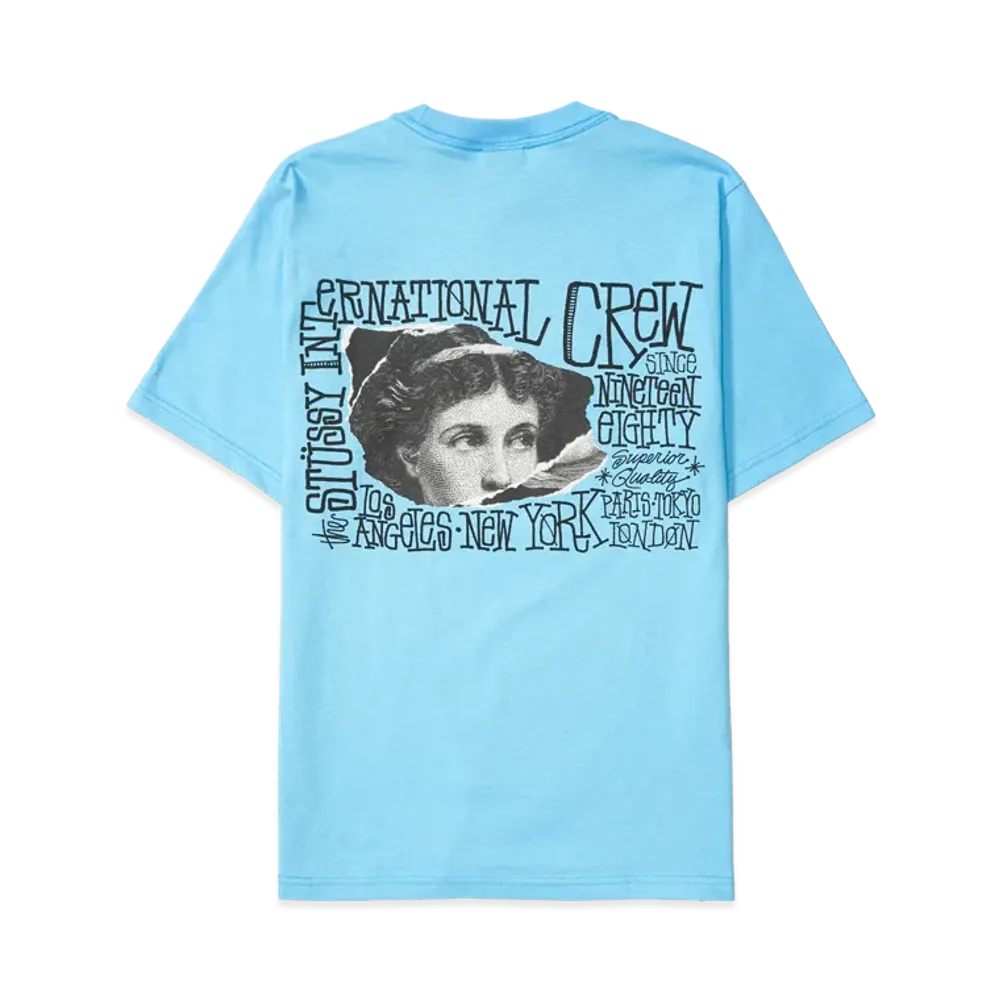 Stussy Victoria Tee "Sky Blue"