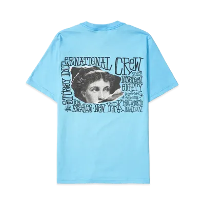 Stussy Victoria Tee "Sky Blue"