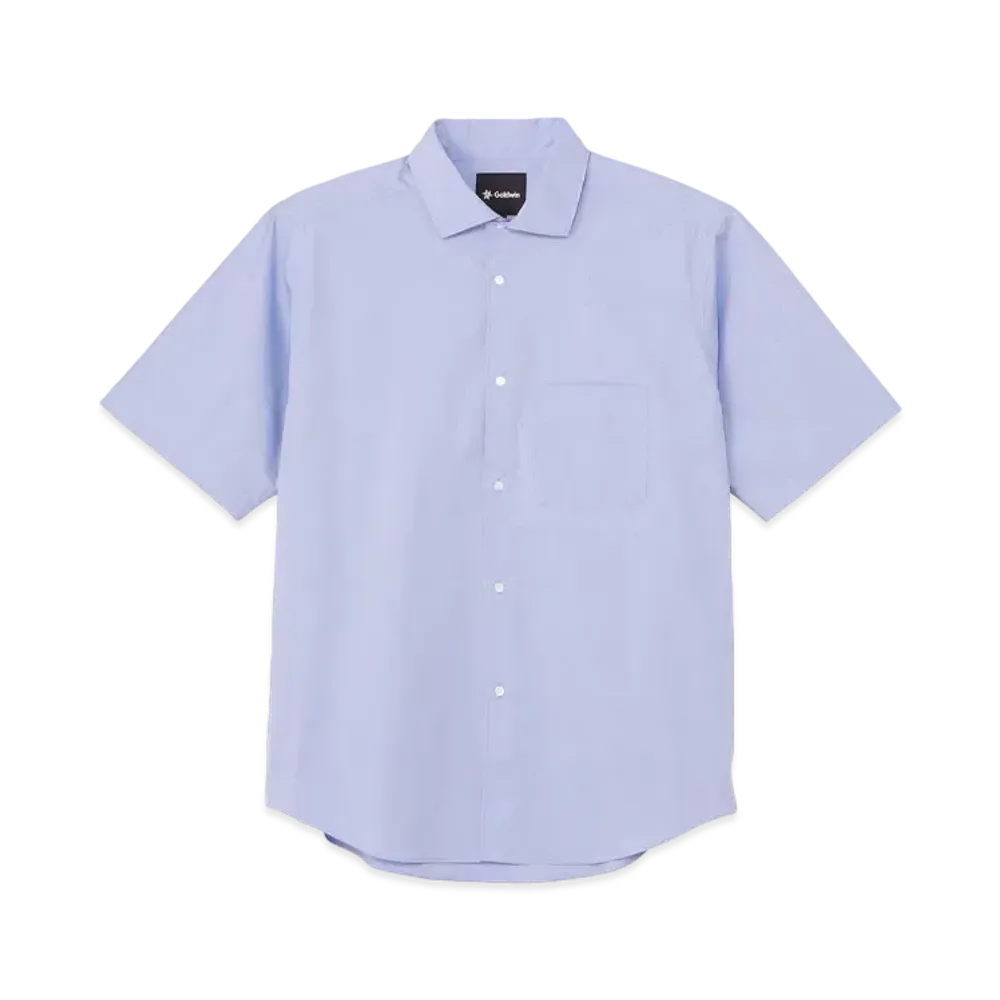 Goldwin Comfortable Short Sleeve Shirt (Unisex) "Saxe "