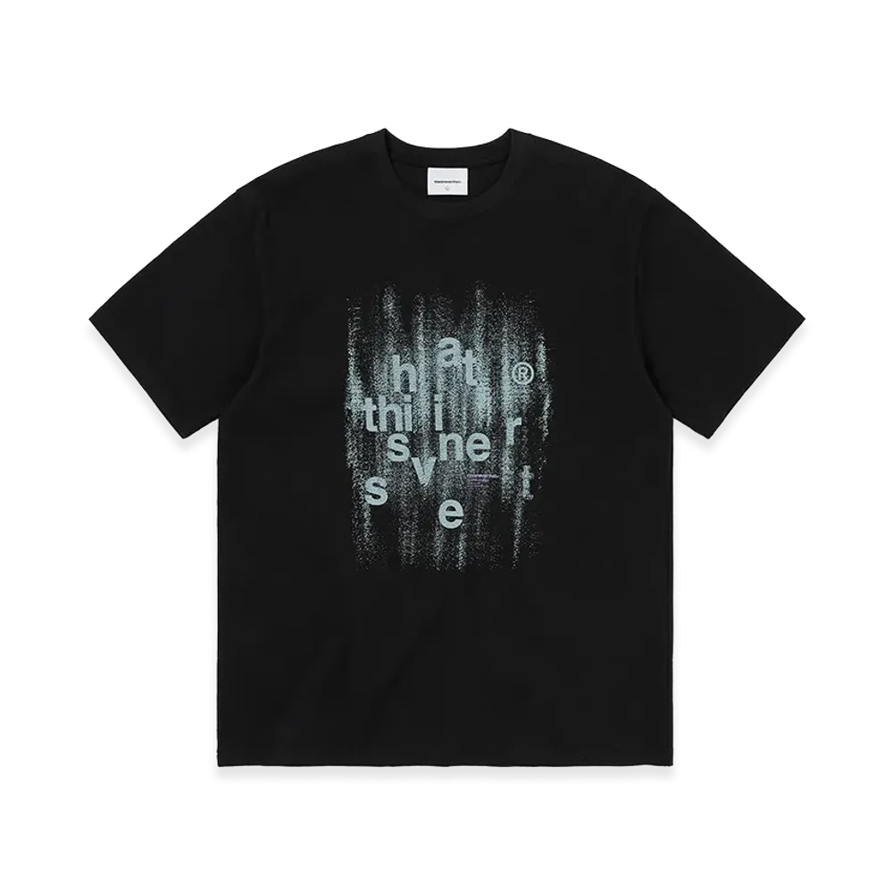 thisisneverthat Brushed Paint Tee "Black"