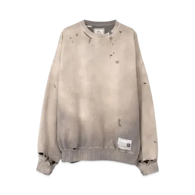 Maison MIHARA YASUHIRO Sun-Faded Like Sweatshirt "Beige"