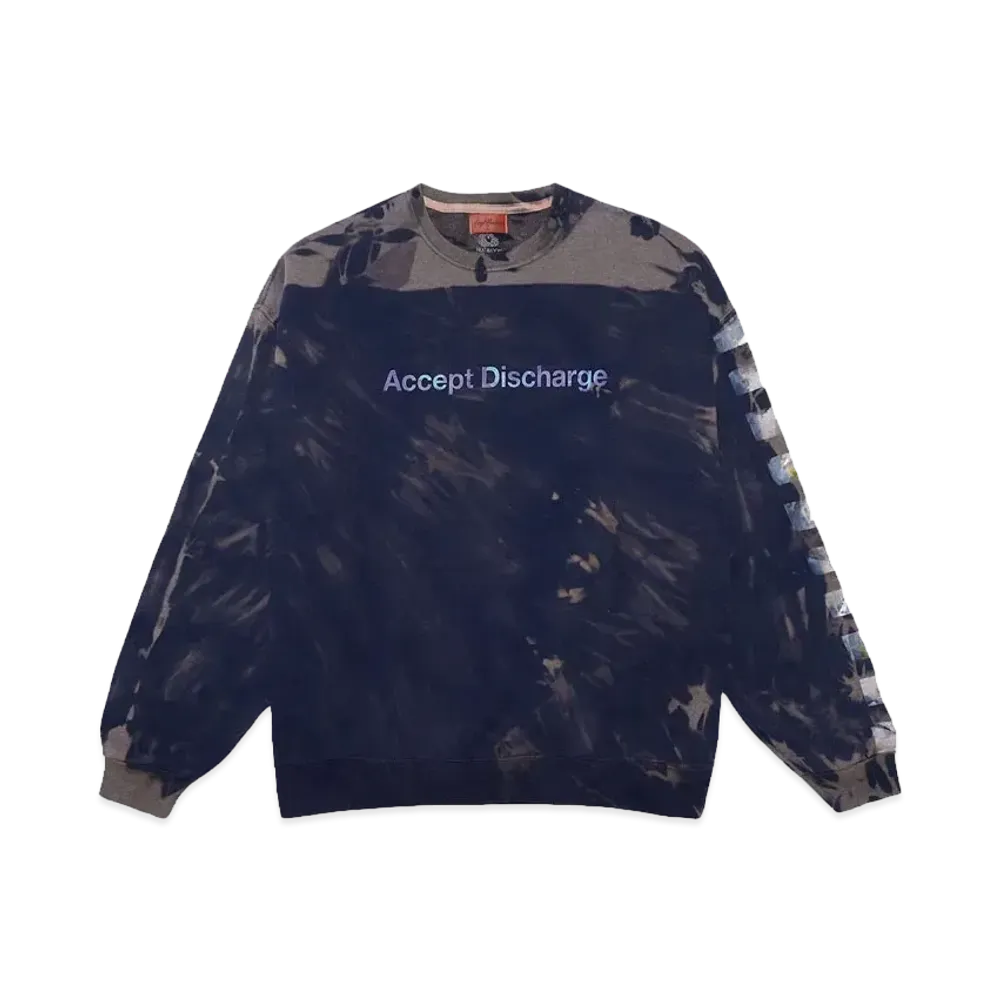 ACCEPT DISCHARGE Tie Dye Sweat "TIEDYE"