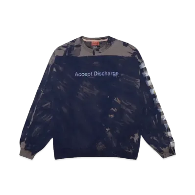 ACCEPT DISCHARGE Tie Dye Sweat "TIEDYE"