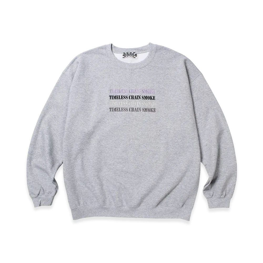 APHRODITEGANG TCS Quadruple Embroidery Sweat Shirt "Gray"