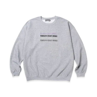 APHRODITEGANG TCS Quadruple Embroidery Sweat Shirt "Gray"