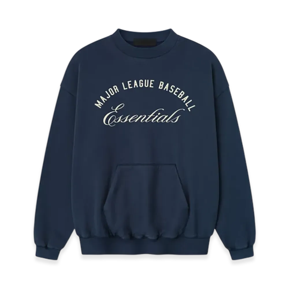 FEAR OF GOD ESSENTIALS MLB Sport Crewneck "Midnight Navy"