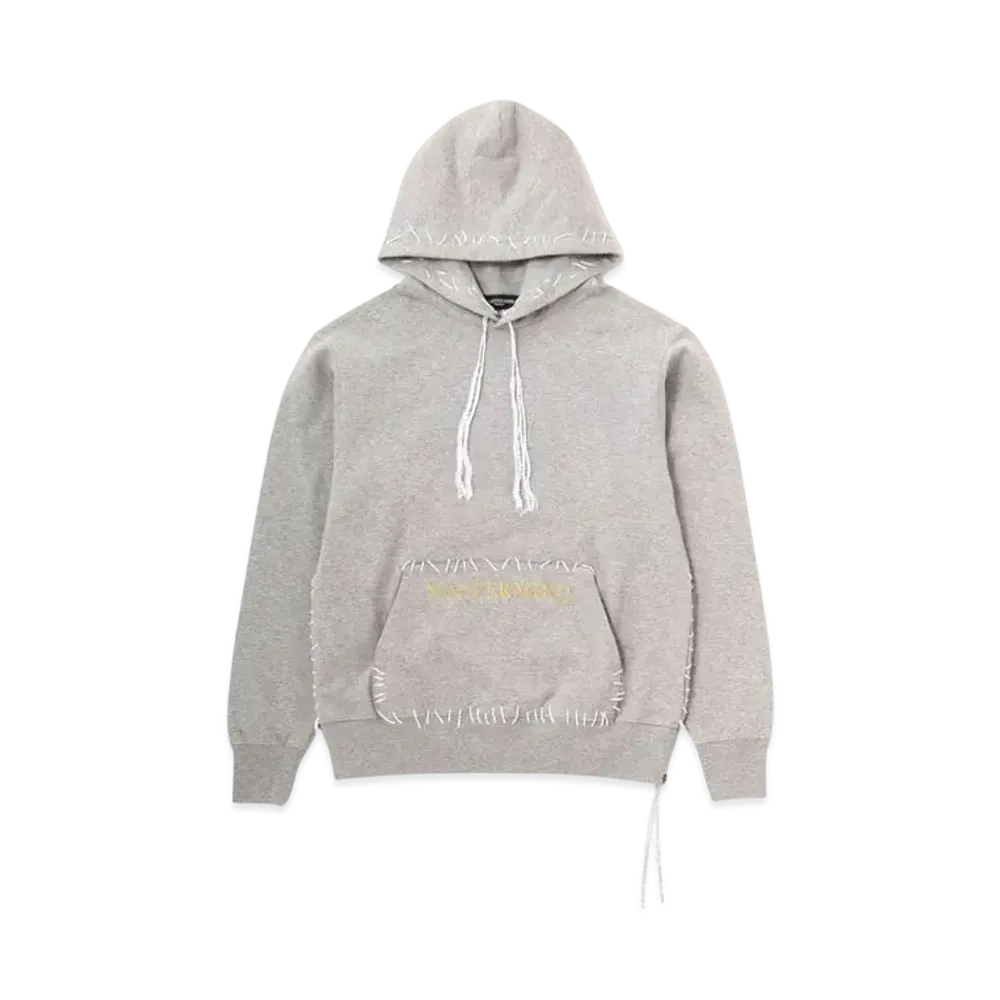 mastermind WORLD Hand-Stitched Hoodie "Top Gray"
