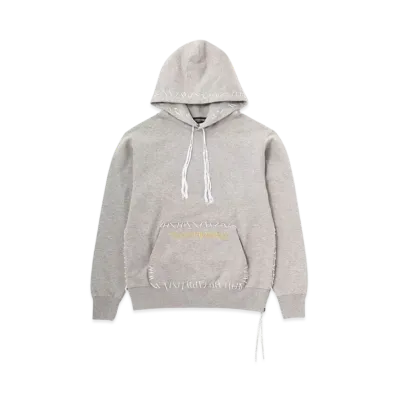 mastermind WORLD Hand-Stitched Hoodie "Top Gray"