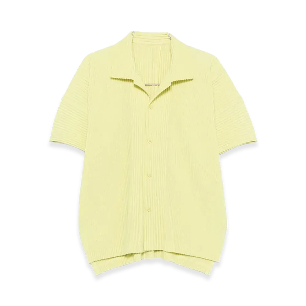 HOMME PLISSE ISSEY MIYAKE Shirts "Yellow"