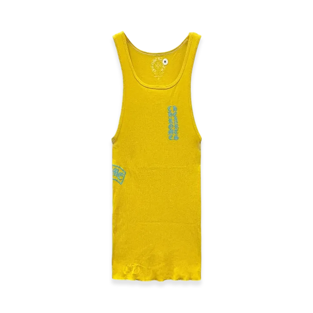 Chrome Hearts T Bar Bib Tank "Yellow"
