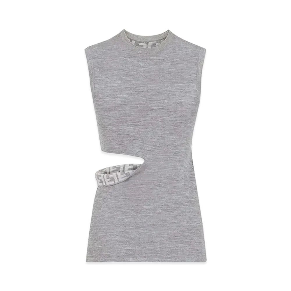 FENDI Top Wool "Grey"
