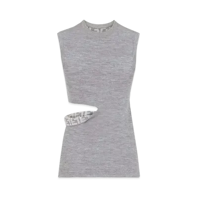 FENDI Top Wool "Grey"
