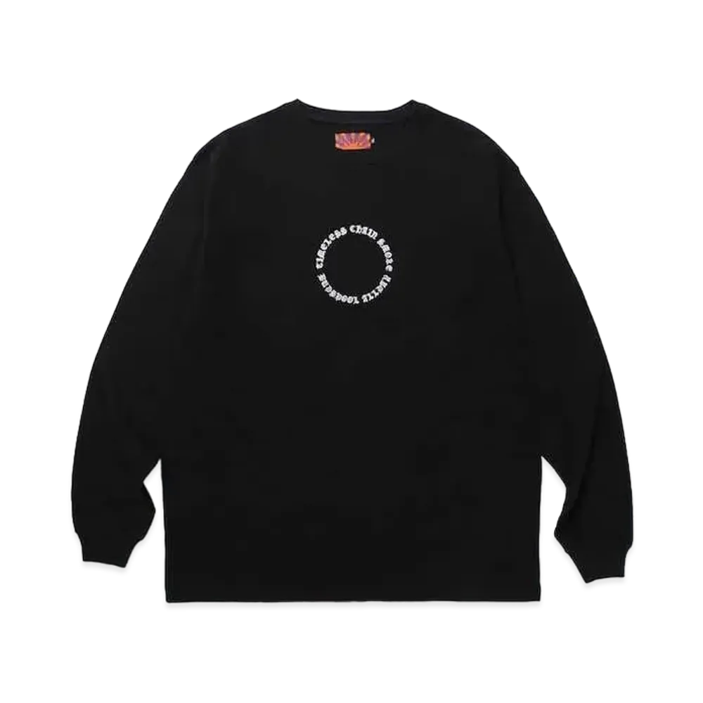 APHRODITEGANG Circle Logo L/S Tee "Black-White"