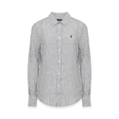 Polo Ralph Lauren Women's Shirts "Grey/White"